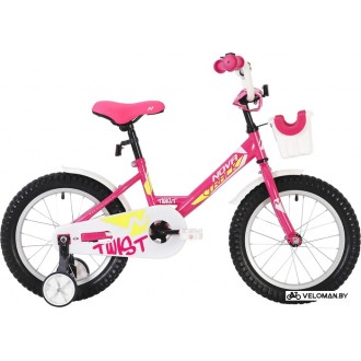 Детский велосипед Novatrack Twist 12 121TWIST.PN20 (розовый/белый, 2020)