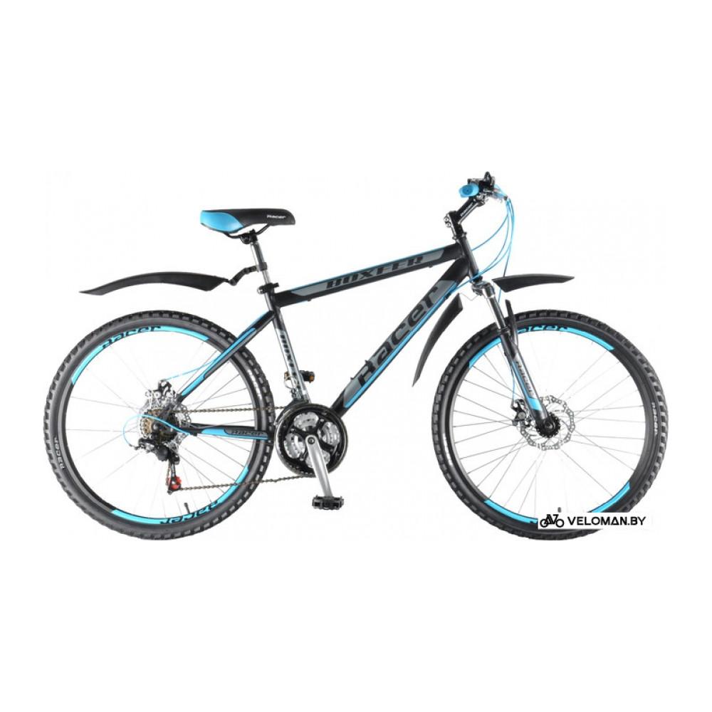 Велосипед Racer Boxfer (черный/синий)