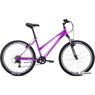 Велосипед Forward Iris 26 1.0 2021 (фиолетовый)