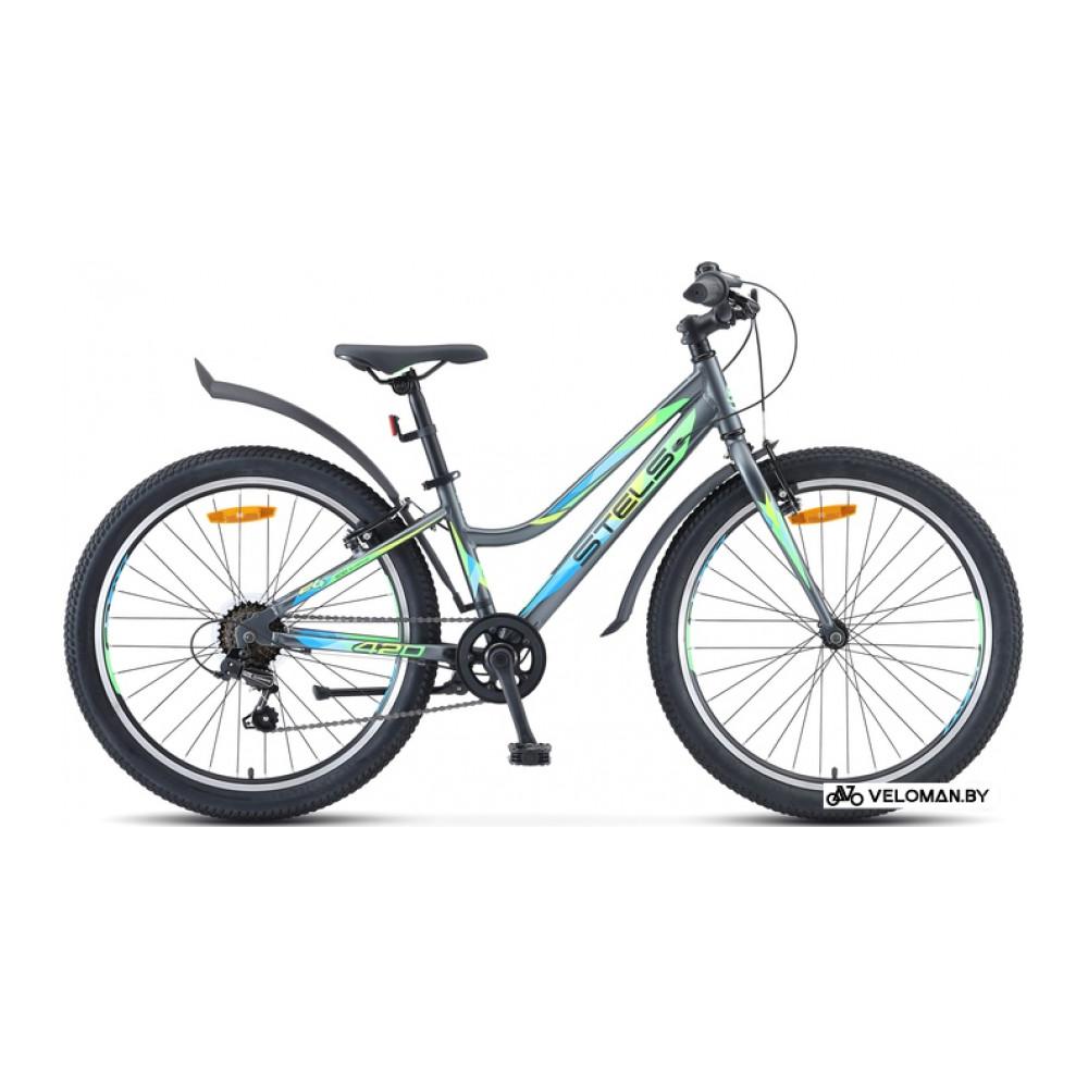 Велосипед Stels Navigator 420 V 24 V030 2022 (серый)