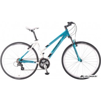 Велосипед Racer Alpina Lady (белый/синий)