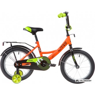 Детский велосипед Novatrack Vector 16 163VECTOR.OR20 (оранжевый/черный, 2020)