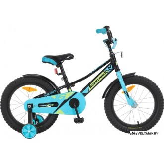 Детский велосипед Novatrack Valiant 16 (черный)