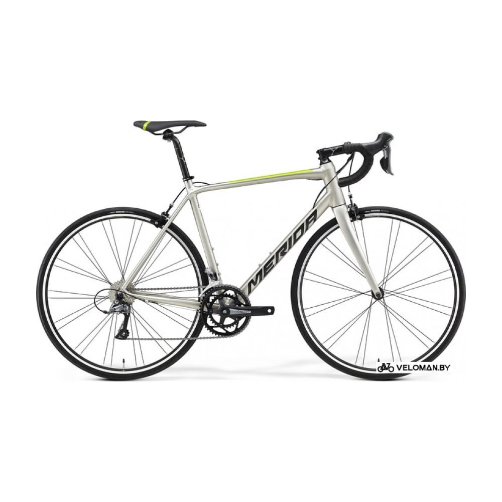 Велосипед Merida Scultura RIM 100 L 2022 (шелковый серебристый)