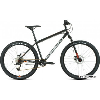 Велосипед горный Forward Sporting 27.5 X D р.19 2022 (черный/оранжевый)