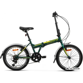 Велосипед городской AIST Compact 1.0 2016 (зеленый)
