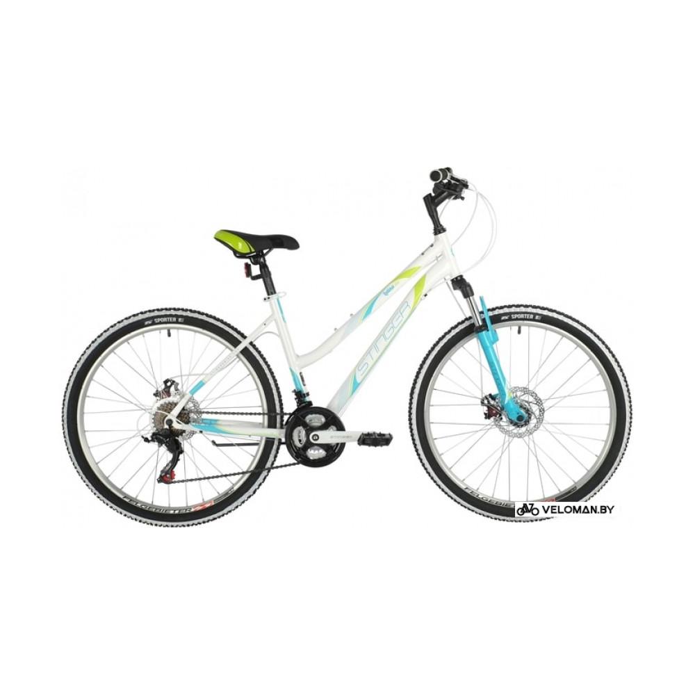 Велосипед горный Stinger Latina 26 D р.17 2021 (белый)