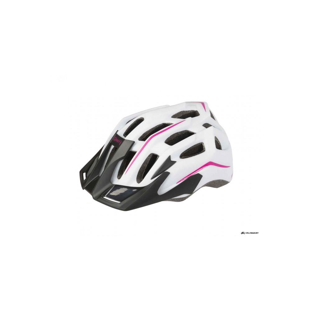 Шлем MIGHTY WHITE HAWK бело-розовый