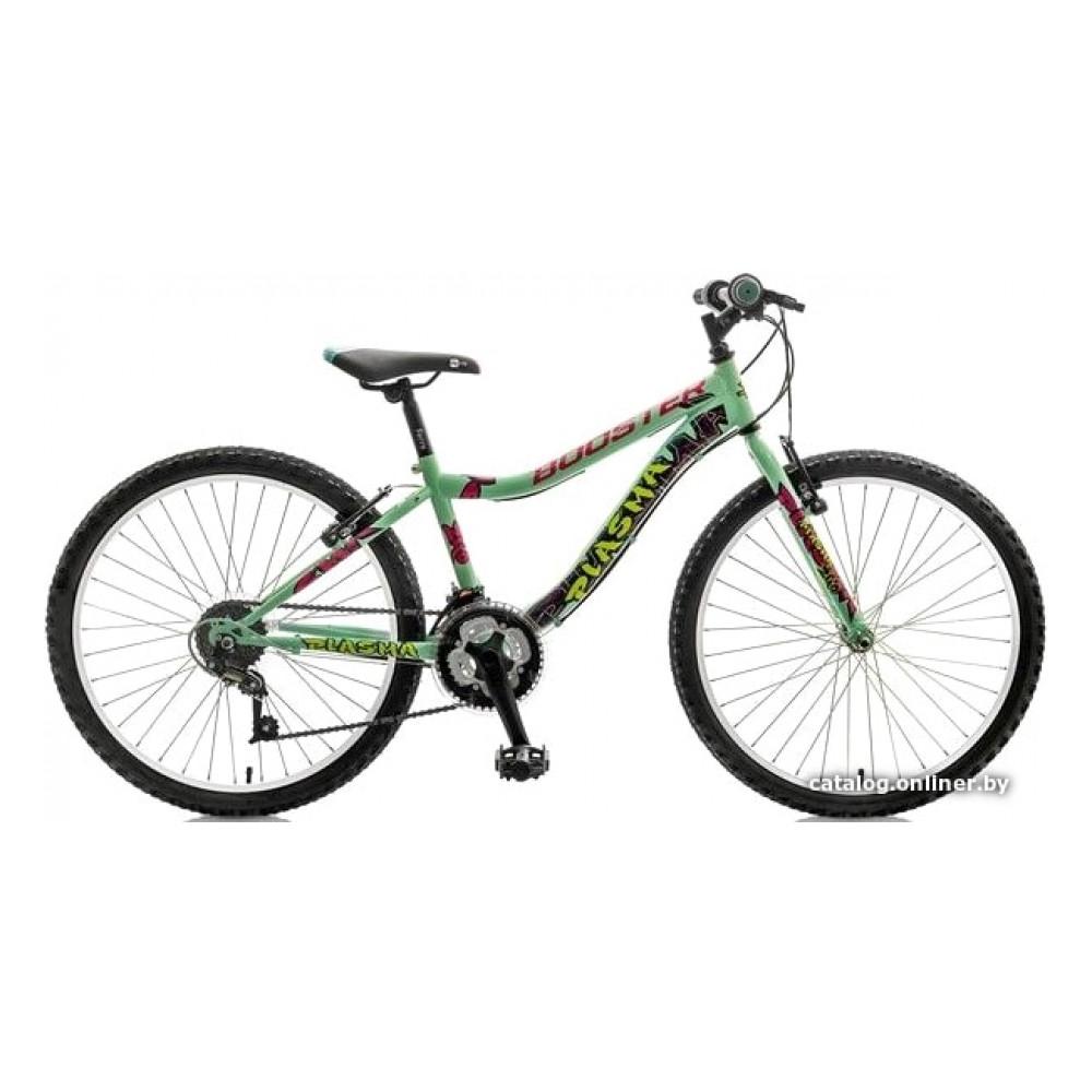 Велосипед Booster Plasma 240 (светло-зеленый)