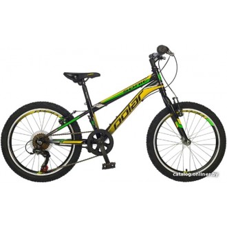 Детский велосипед Polar Sonic V-brake 20 (черный/желтый)