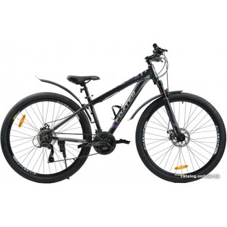 Велосипед Foxter Mexico 29 2021 (черный/фиолетовый)
