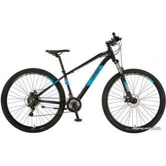 Велосипед горный Polar Mirage Sport XL 2022 (черный/голубой)