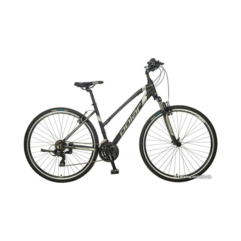 Велосипед гибридный Polar Forester Comp Lady M (черный/серебристый)