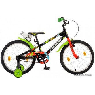 Детский велосипед Polar Junior 20 2021 (дино черный)