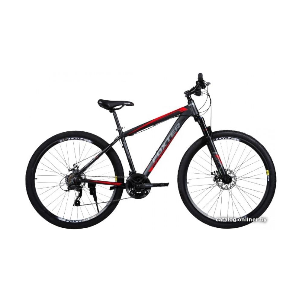 Велосипед Foxter Mexico 29 21-ск 2021 (черный/красный)