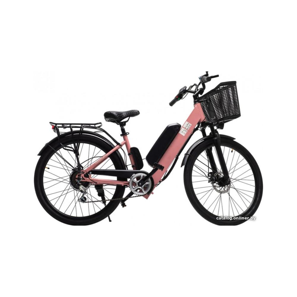 Электровелосипед Furendo E-Butterfly 350 (розовый матовый)