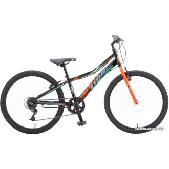 Велосипед Booster Turbo 240 2021 (черный/оранжевый)