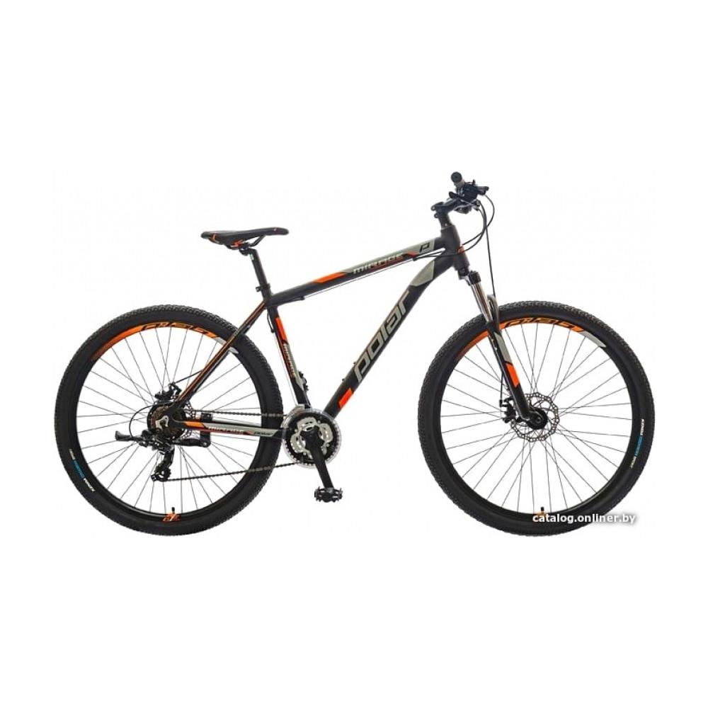 Велосипед горный Polar Mirage Sport XXL 2021 (черный/оранжевый)