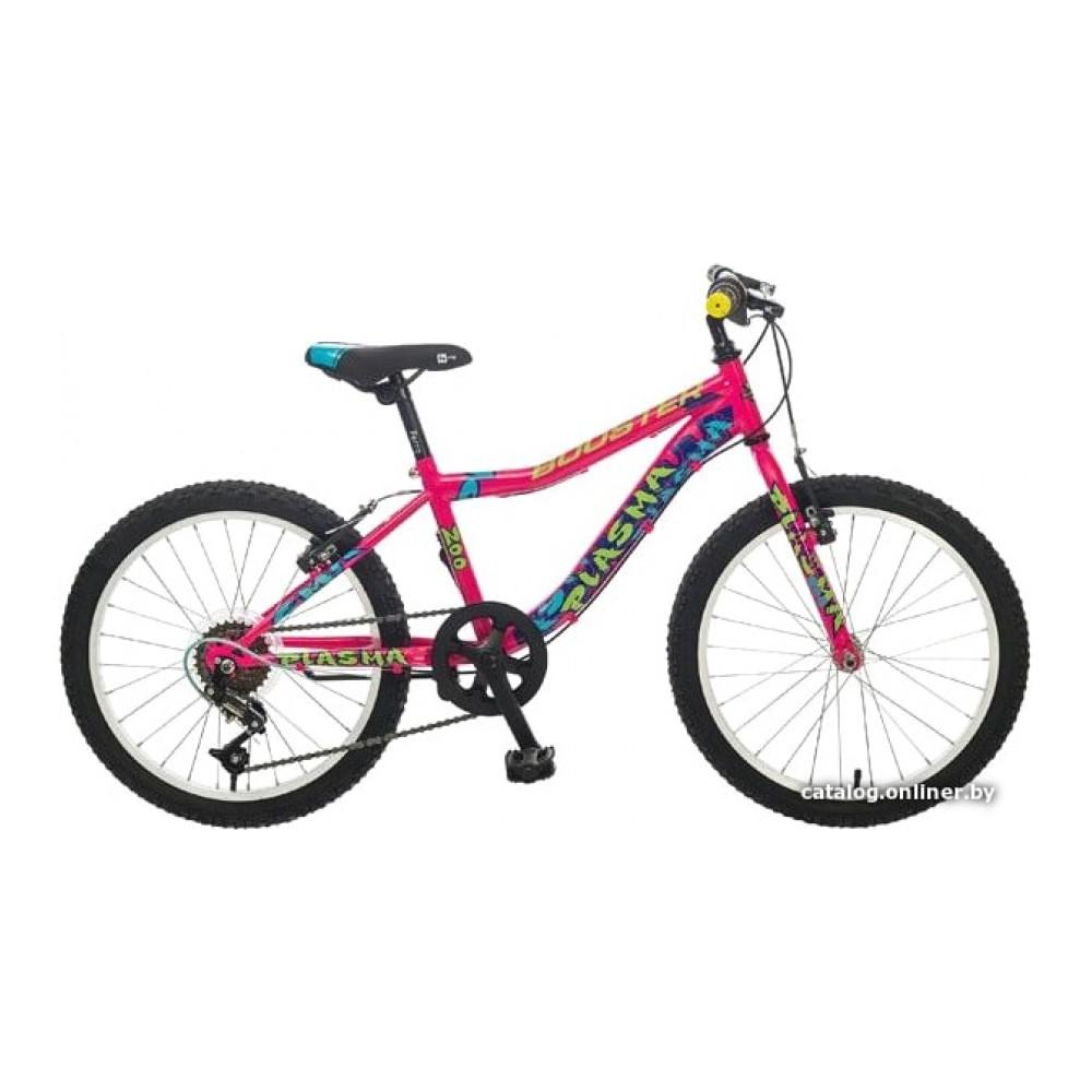 Детский велосипед Booster Plasma 200 (розовый)