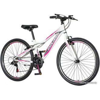 Велосипед горный Explorer North NOR264 (белый/серый/розовый)