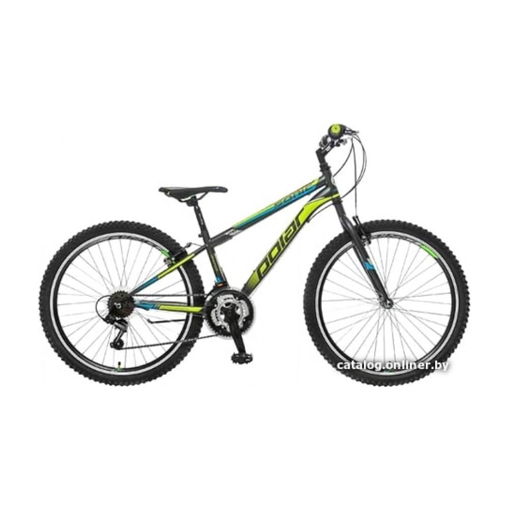 Велосипед горный Polar Sonic 26 (черный/зеленый)