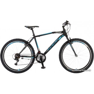 Велосипед горный Polar Wizard 3.0 L (черный/голубой)