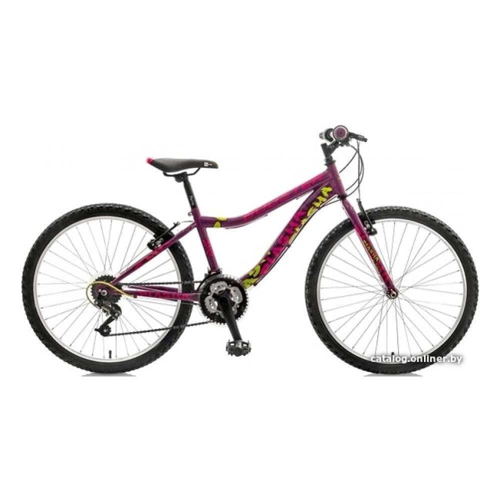 Велосипед горный Booster Plasma 240 (фиолетовый)