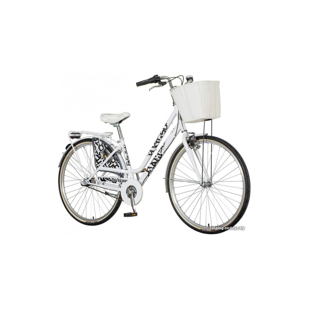 Велосипед городской Visitor Fashion Nexus FAS2816N (белый/черный)