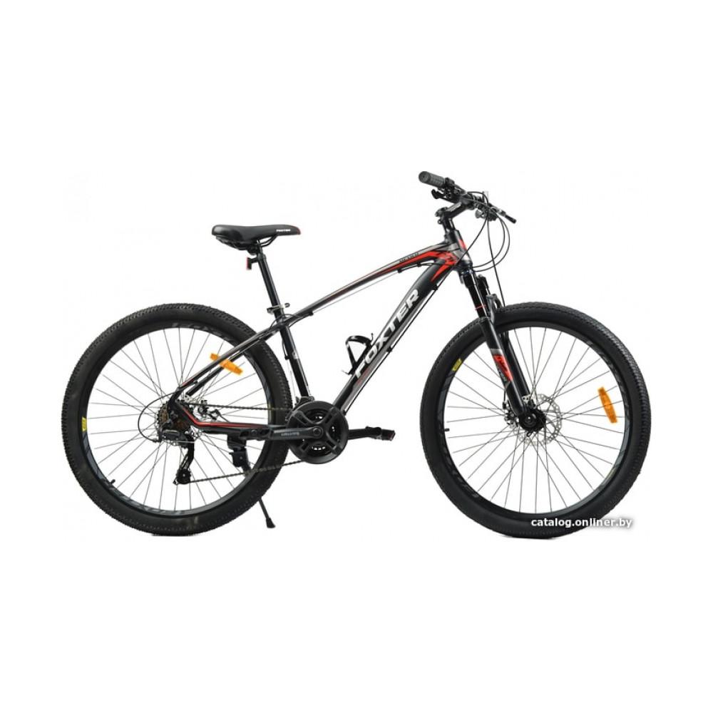 Велосипед Foxter Mexico 27.5 2021 (черный/красный)