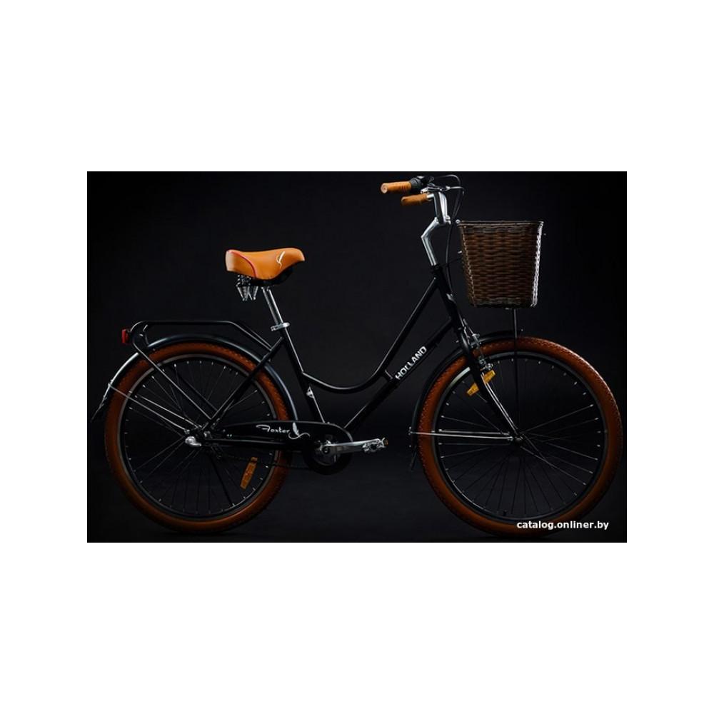 Велосипед Foxter Holland 2022 (черный)