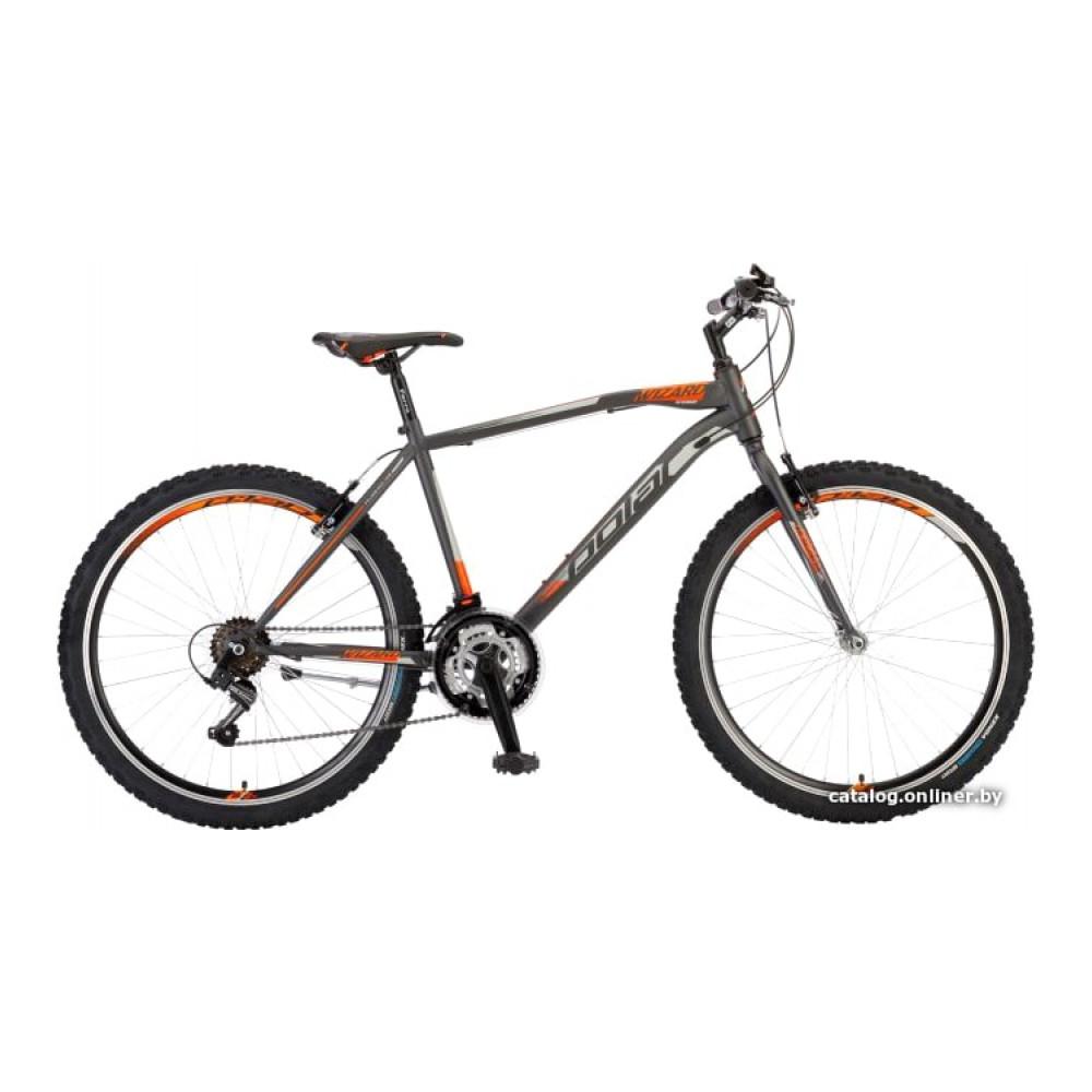 Велосипед горный Polar Wizard 3.0 L (антрацит/оранжевый)