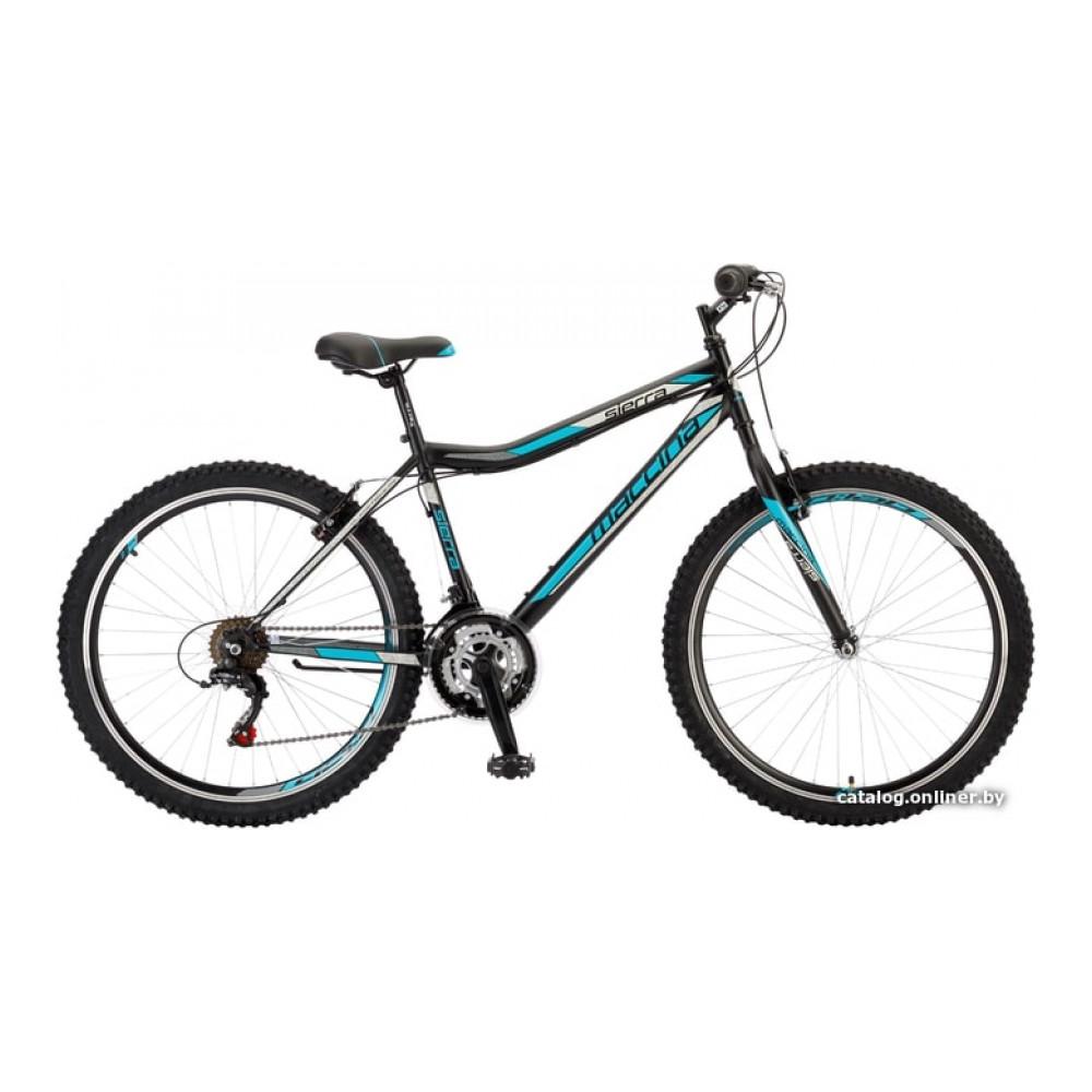 Велосипед Maccina Sierra L (темно-серый/бирюзовый)