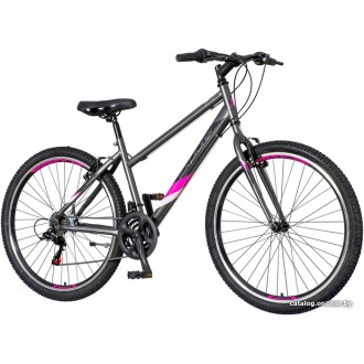 Велосипед горный Explorer Classic CLA273 (серый/черный/розовый)