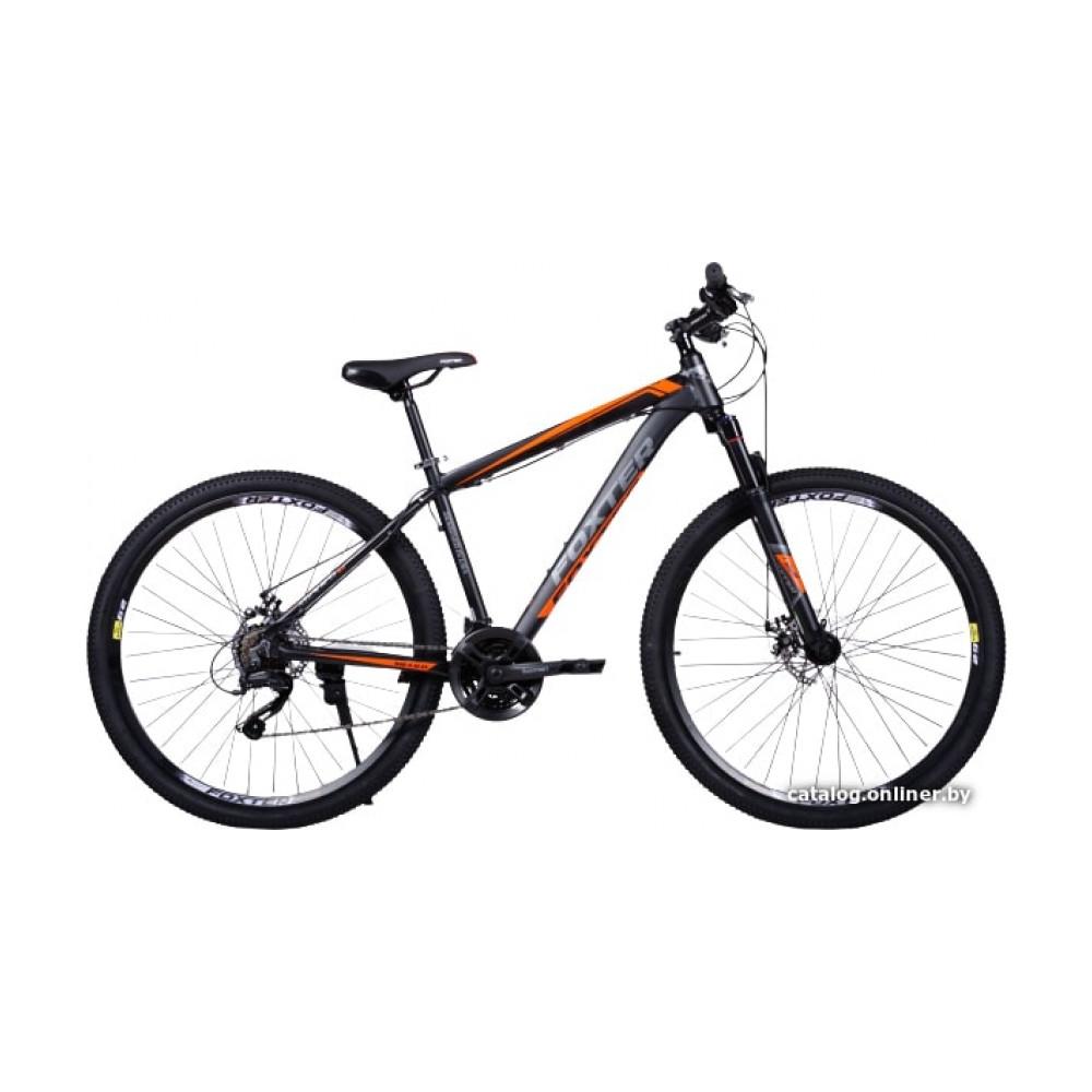 Велосипед Foxter Mexico 29 21-ск 2021 (черный/оранжевый)