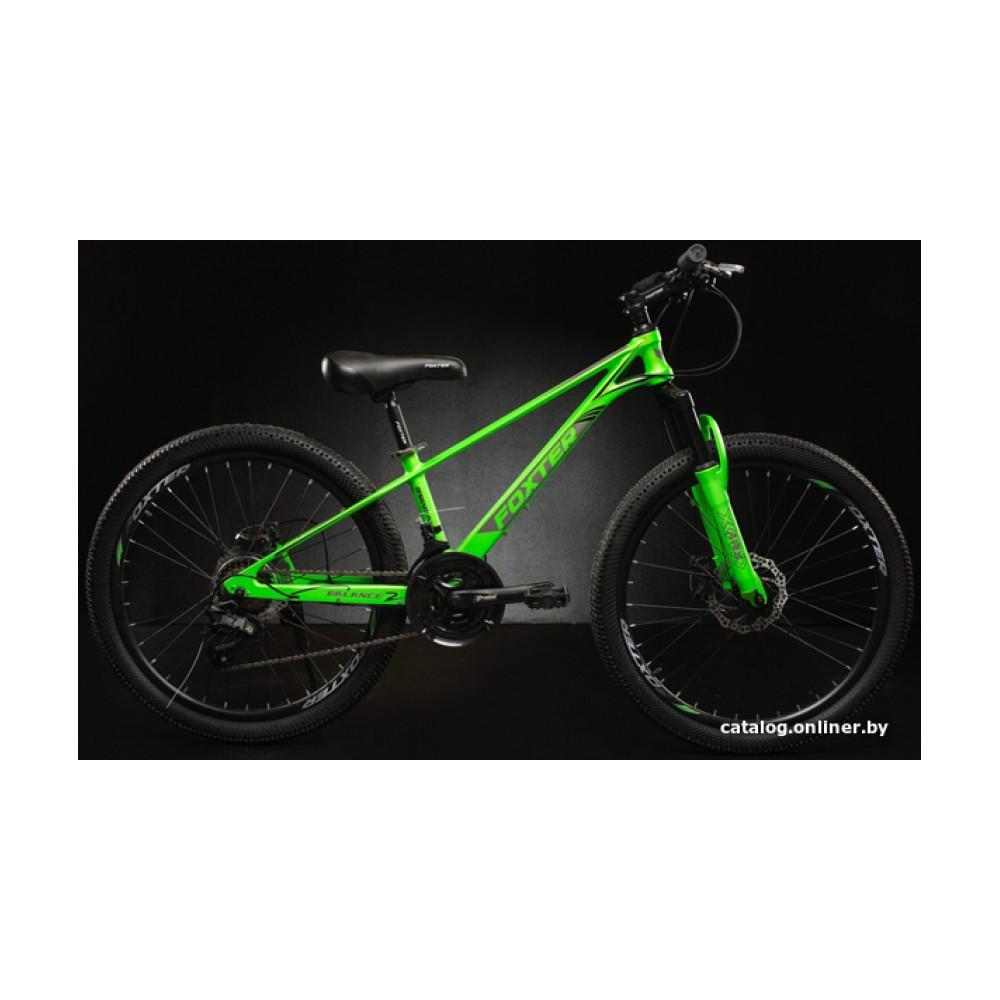 Велосипед Foxter Balance 2.0 2022 (зеленый)