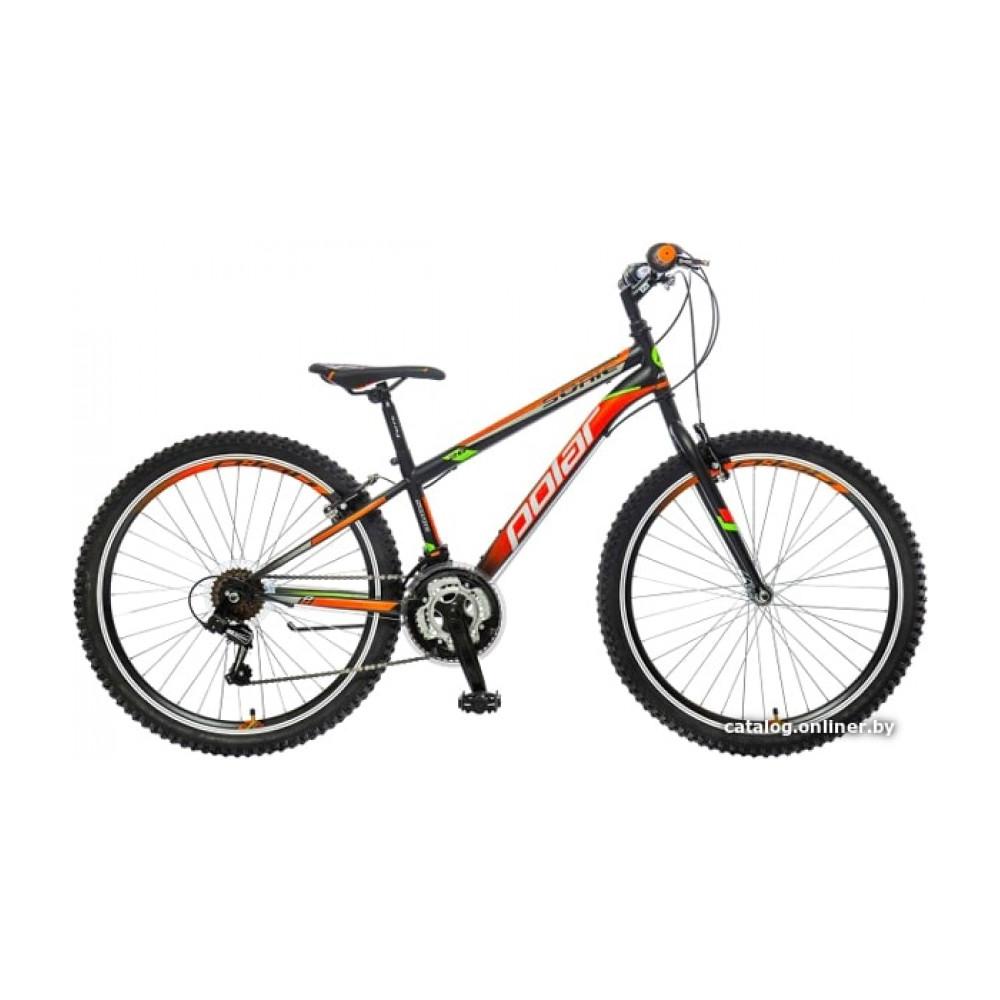 Велосипед горный Polar Sonic 26 (черный/оранжевый)