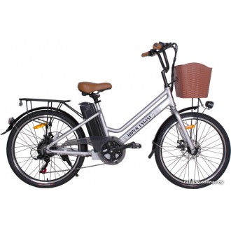 Электровелосипед Hiper Engine B62 2021 (серебристый)