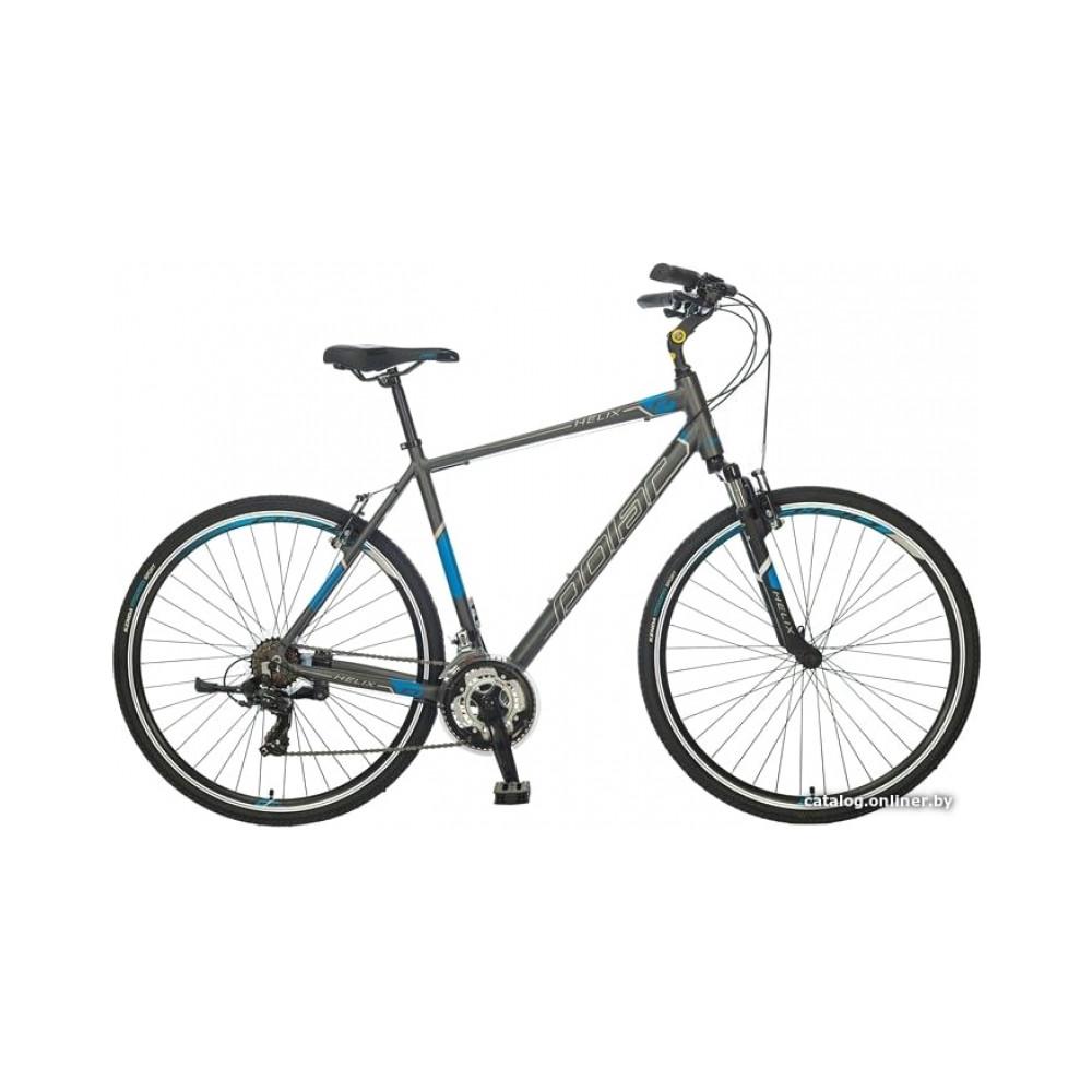 Велосипед Polar Helix L (серый/синий)
