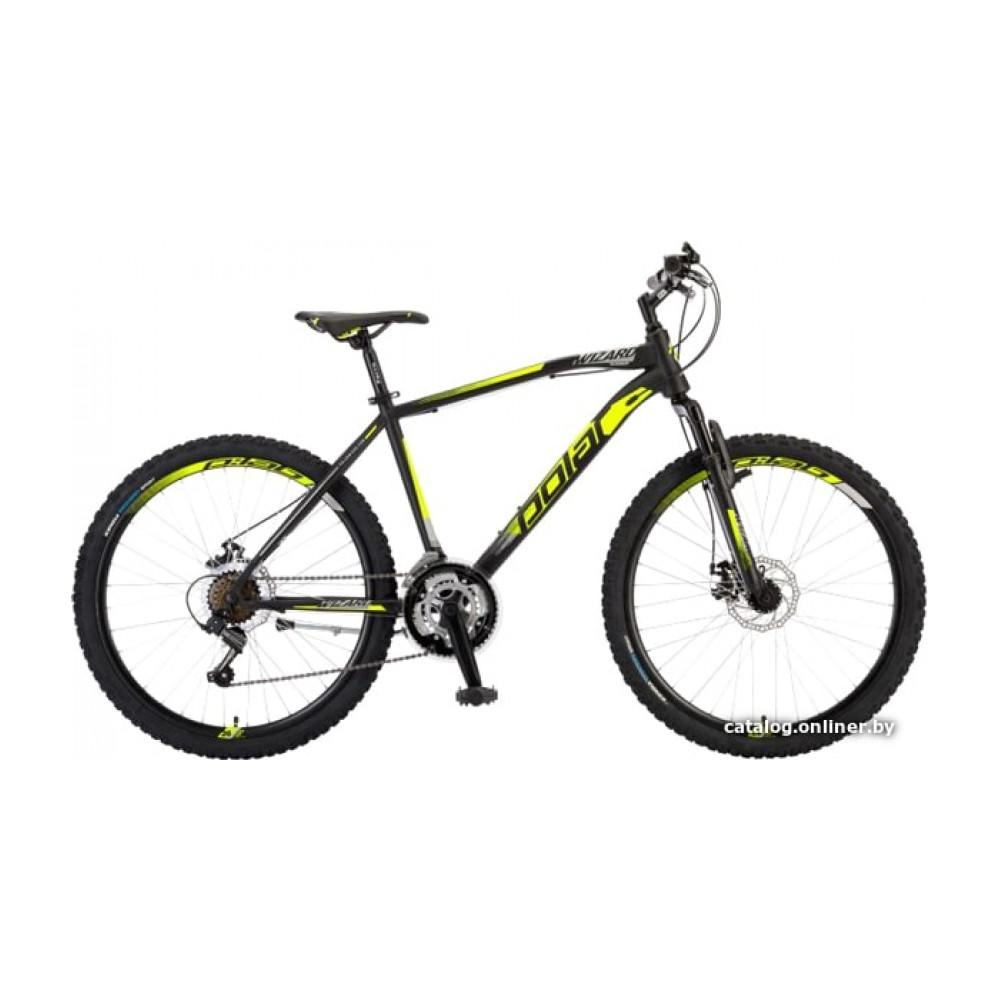 Велосипед горный Polar Wizard 2.0 L (черный/желтый)