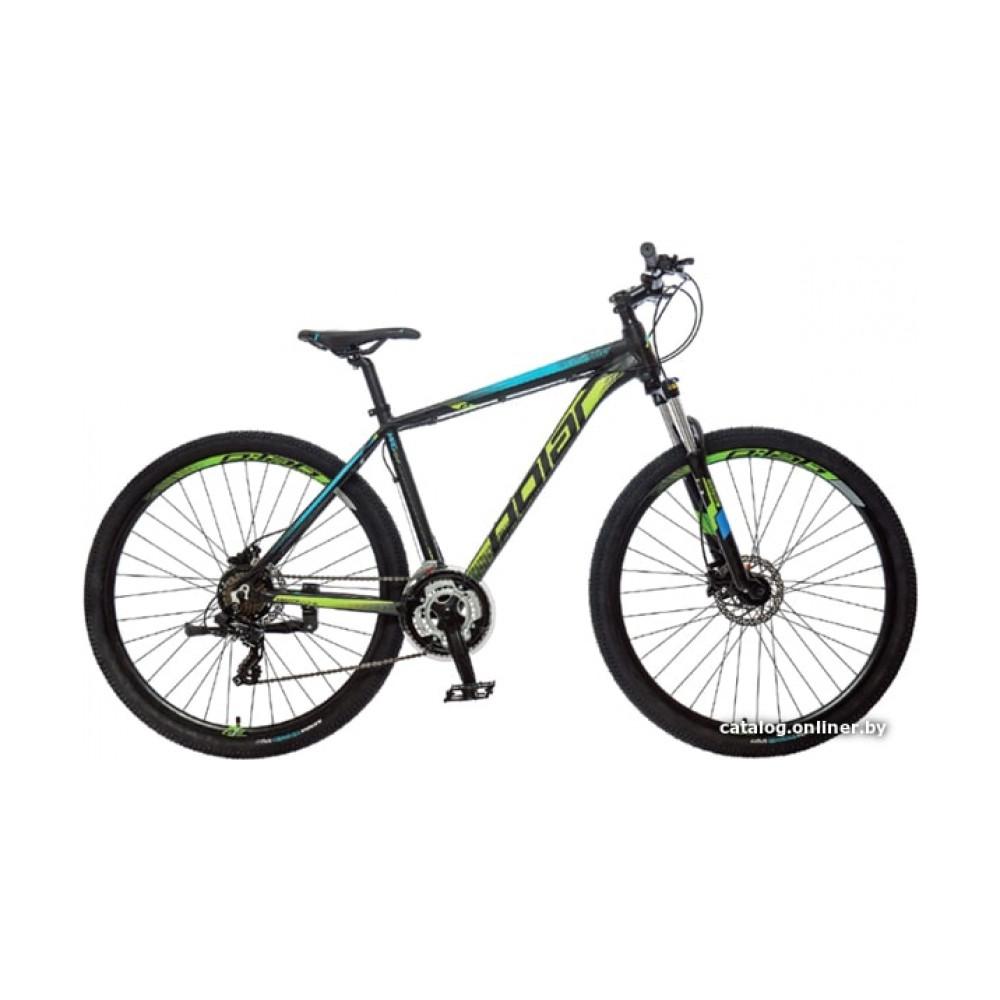 Велосипед горный Polar Mirage Comp 29 XL (черный/зеленый)