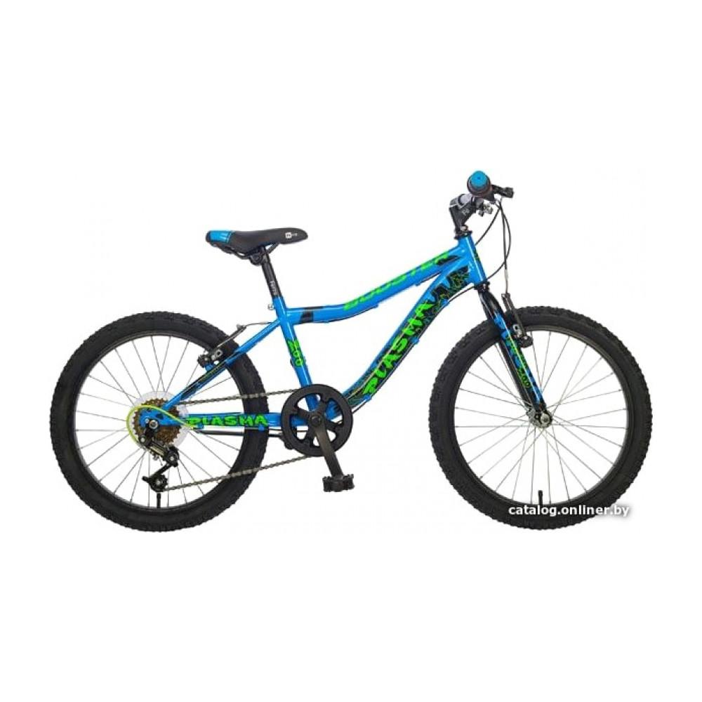 Детский велосипед Booster Plasma 200 (голубой)