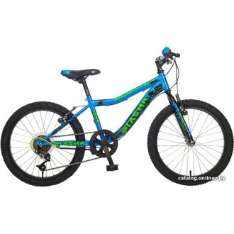 Детский велосипед Booster Plasma 200 (голубой)
