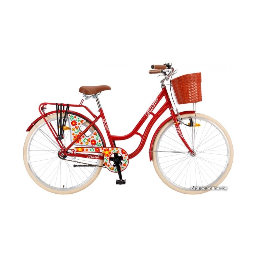 Велосипед Polar Grazia 26 (бордовый)