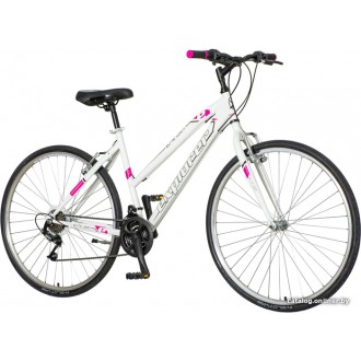 Велосипед Explorer Elite Lady MTB LAD281MTB (белый/розовый)