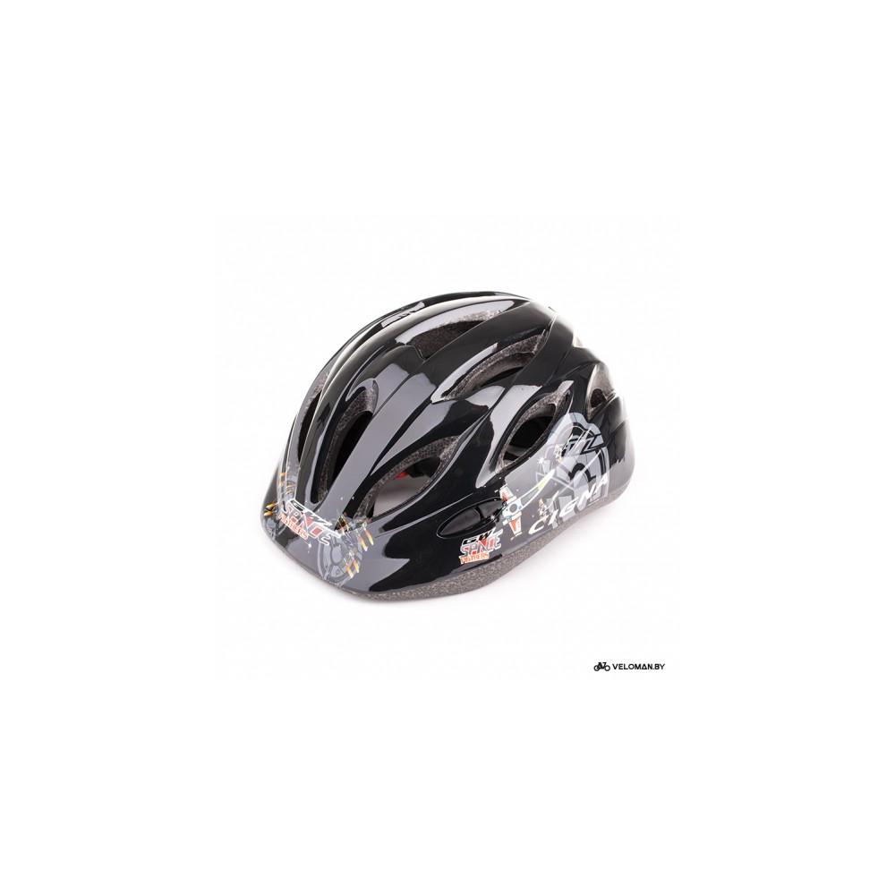 Шлем велосипедный детский Cigna WT-021 (чёрный)
