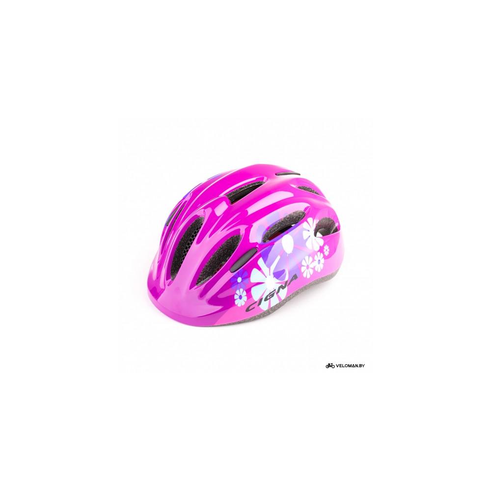 Шлем велосипедный детский Cigna WT-024 (чёрный/красный)