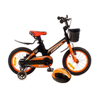 Велосипед городской Favorit Prestige 14" (черно-оранжевый)