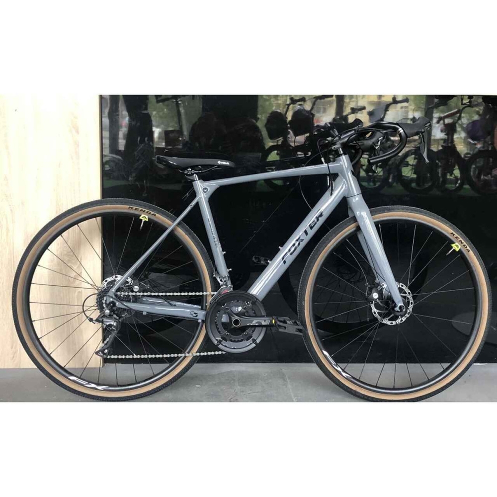 Велосипед гравел Foxter Spy 700c (серый)
