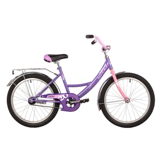 Велосипед городской Novatrack Vector 20" (фиолетовый)