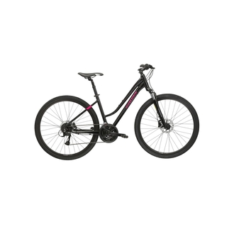 Велосипед Kross Evado 4.0D 28 M (черный/розовый)